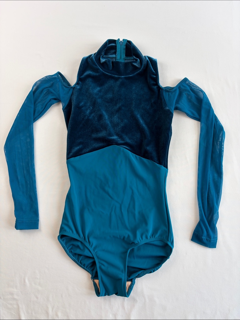 Eleve Jessica Leotard in Mallard - Size XS - Like New